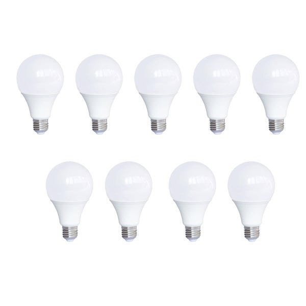 9 Lâmpada Bulbo 7W 3000K LED Stella Luz Quente - 1