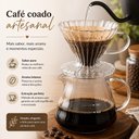 Ver imagem 3 de Cafeteira de Vidro Kit Jarra com Suporte Coador Grande 650ml Passador Cafe Artesanal Luxo Casa Cafet