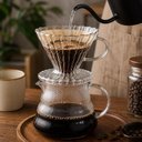 Ver imagem 6 de Cafeteira de Vidro Kit Jarra com Suporte Coador Grande 650ml Passador Cafe Artesanal Luxo Casa Cafet