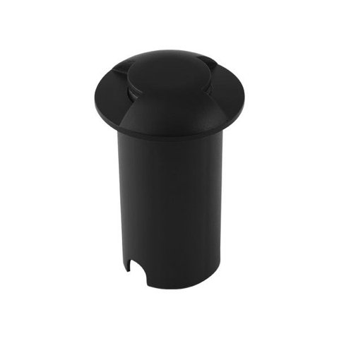 Spot Embutido Solo Preto Redondo 2 Fachos LED 1W 3000K Ace78