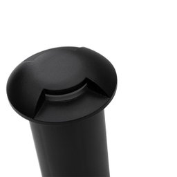 Kit 15 Spot para Piso Preto 2 Fachos 3000K Escada Jardim Ace78 - 4