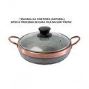 Ver imagem 2 de Frigideira de Pedra Sabão 26 Cm com Tampa de Vidro