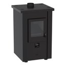 Ver imagem 1 de Calefator a Pellets Vulcano Preto Fosco 220 V