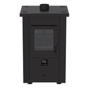 Ver imagem 2 de Calefator a Pellets Vulcano Preto Fosco 220 V