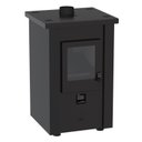 Ver imagem 4 de Calefator a Pellets Vulcano Preto Fosco 220 V