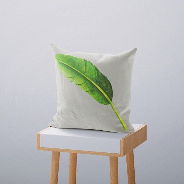 Kit 4 Almofadas Decorativas Own Mix de Folhas - 45x45 cm - 6