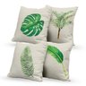 Kit 4 Almofadas Decorativas Own Mix de Folhas - 45x45 cm - 1