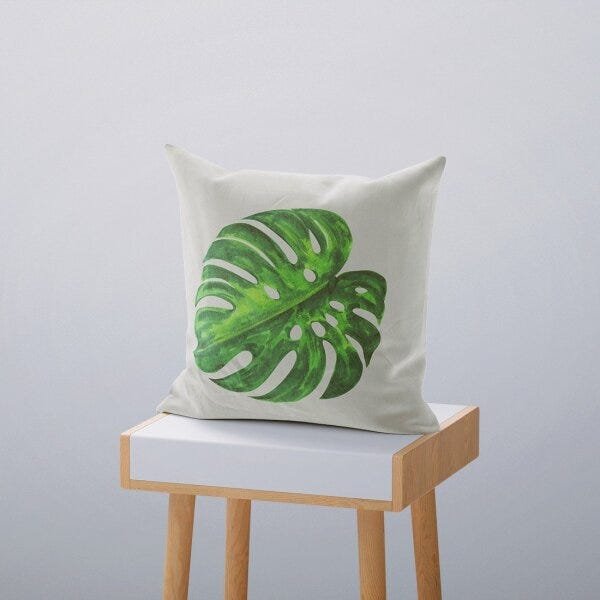 Kit 4 Almofadas Decorativas Own Mix de Folhas - 45x45 cm - 3
