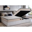 Ver imagem 1 de Cama Box Baú Crc Queen +Colchão Anatômico Ortopédico Shelby Hellen 158