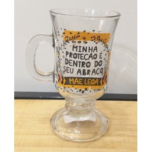 TACA DE VIDRO CAPUCCINO MAE LEOA 240 ML