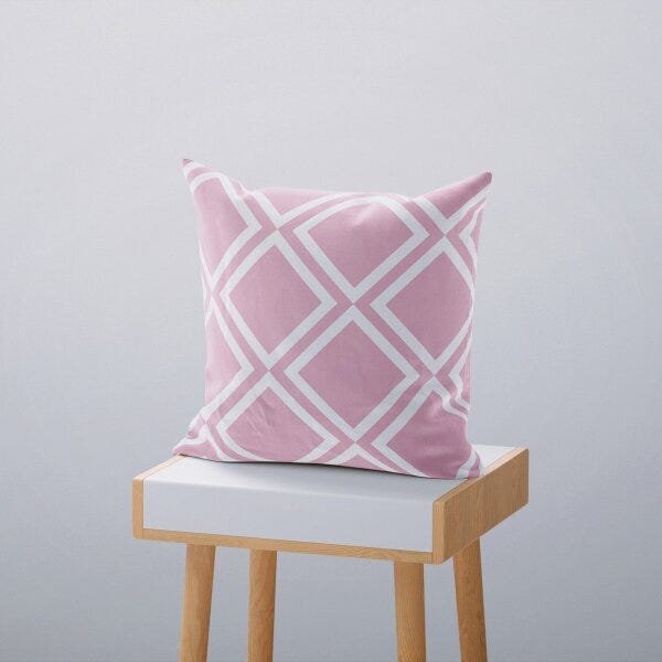Kit 4 Almofadas Decorativas Own Rosa Sonhe Acredite Realize - 45x45 cm - 5