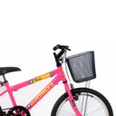 Ver imagem 1 de Bicicleta Infantil Aro 20 Athor Charmy Mtb Sem Marcha Com Cestão
