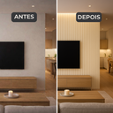 Ver imagem 6 de Kit 19 Painel Ripado Slim 20x3m Decorativo