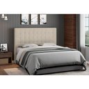 Ver imagem 4 de Cabeceira para Cama Box Queen 160cm Libia Linho Bege - Sallar Home