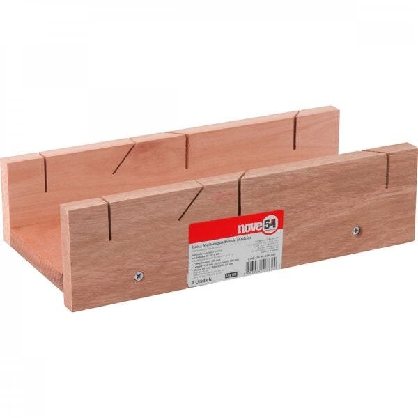 Caixa de meia-esquadria de madeira Nove54 - 2
