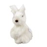 Coelho Pai Branco Decorativo Páscoa 21x12x16cm Decoração - 1
