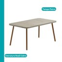 Ver imagem 5 de Conjunto Sala de Jantar 6 Cadeiras Almería Carraro   