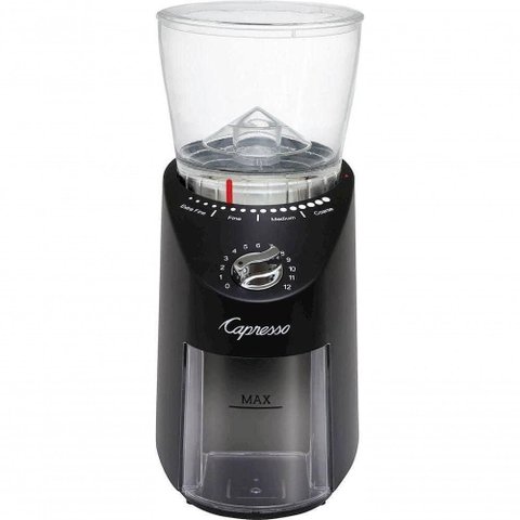 Capresso - Infinity Plus 4 Onças. Moedor de Café com Rebarba Cônica -