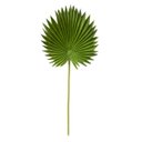 Ver imagem 1 de Folhagem Mini Latania Leque Haste Planta Artificial 45x18cm
