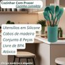 Kit Utensílios Cozinha 8 Peças Verde - 5