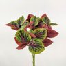 Folhagem Coleus Planta Artificial Permanente 38x25cm Jardim - 2