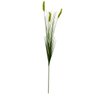 Folhagem Haste Taboa Capim Verde 3 Plumas Planta 97x12cm - 1