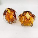 Ver imagem 3 de Vaso Decorativo Murano Ambar 13/15cm Decoração Gota 2pc