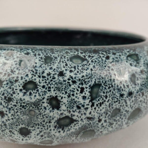 Centro De Mesa Vaso Equibana Redondo Verde 8x23cm G - 4