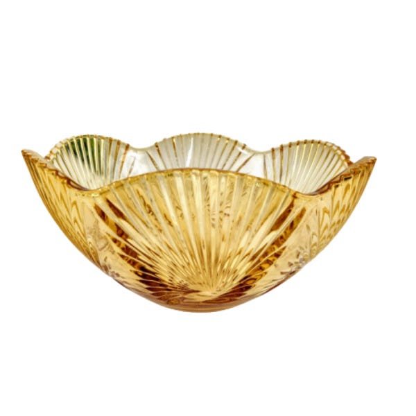 Centro De mesa Decorativo Fruteira Lirica Ambar 11x24cm - 1