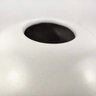 Vaso em Cerâmica Branco Redondo 20x20 Cm - 4