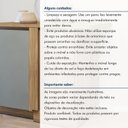 Ver mais imagens de Balcão Canto Direita Esquerda 1 Porta com Rodapé 92 x 52cm 100% MDF Rainha Marrom/Nature/Verde