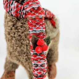 Rena Pelúcia Em Pé Marrom Enfeite Decor Natal 58x18x36cm - 4