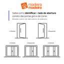 Ver imagem 4 de Porta Lambril Pivotante em Aço Galvanizado 120x220x14cm com Puxador Direita