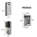 Ver imagem 2 de Fechadura Digital Inteligente Imab D120 Cor Prata Rolete