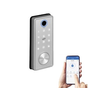 Fechadura Digital Inteligente Imab D120 Cor Prata Rolete