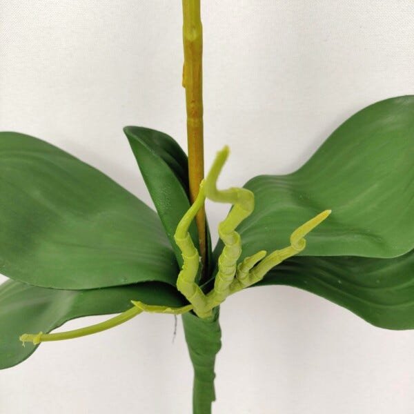 Orquidea Azul Planta Artificial Permanente 95x16cm com Folha - 4
