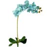 Orquidea Azul Planta Artificial Permanente 95x16cm com Folha - 1