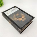 Ver imagem 5 de Caixa Livro Decorativa Nature Leao Marrom Espelhada 31x21cm