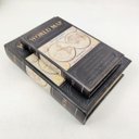 Ver imagem 4 de Caixa Livro Decorativa Mapa Mundi Preta 27/21cm Kit 2pç