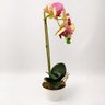 Arranjo Orquidea Planta Artificial Permanente 41x19cm Vaso - 6