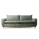 Ver imagem 1 de Sofá Horse Collection Mangalarga Living Verde 230cm