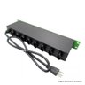 Régua Rack 19" Com 8 Tomadas 20A Disjuntor 32A 5000W - Ipec Dj5000 - 4