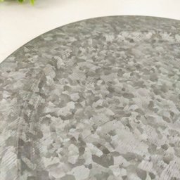 Sousplat Cinza Ferro Galvanizado 33cm Mesa Posta Decoração - 5