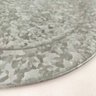 Sousplat Cinza Ferro Galvanizado 33cm Mesa Posta Decoração - 4
