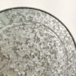 Sousplat Cinza Ferro Galvanizado 33cm Mesa Posta Decoração - 6