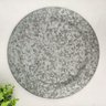 Sousplat Cinza Ferro Galvanizado 33cm Mesa Posta Decoração - 2