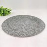 Sousplat Cinza Ferro Galvanizado 33cm Mesa Posta Decoração - 3
