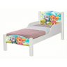 Mini Cama Infantil com Pés de Madeira Design Sky para Quarto Infantil - Branco Sky - 2