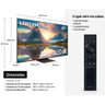 Smart TV 65 Polega Neo QLED 8K Samsung QN700A Mini LED Painel 60hz Processador Neo Quantum Lite Ultr - 13