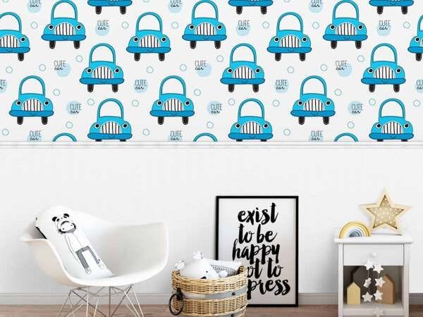 Papel de Parede para Quarto Infantil 0084 - Adesivos de Parede - 2